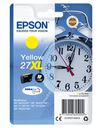 Epson Alarm clock Singlepack Yellow 27XL DURABrite Ultra Ink - High (XL) Yield - Pigment-based ink - 10.4 ml - 1100 pages - 1 pc(s)