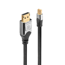 Lindy CROMO - DisplayPort-Kabel - Mini DisplayPort (M) bis DisplayPort (M)