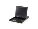 LevelOne 19" Widescreen LCD KVM Rack Console - US Keyboard - 48.3 cm (19") - 1440 x 900 pixels - TFT - 250 cd/m² - 500:1 - 85°