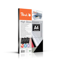 Peach Bürogeräte - A4 - Schwarz - 250 g/m² - 100 Stück(e)