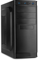 Inter-Tech IT-5905 - Midi Tower - PC - Black - ATX - micro ATX - Home/Office - 35.5 cm