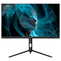 LC-Power LC-M27-4K-UHD-144-V2 - 68.6 cm (27") - 3840 x 2160 pixels - 4K Ultra HD - LCD - 1 ms - Black