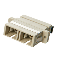 Lindy Fibre Optic Adaptor SC F/F - SC - Beige