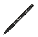 Sharpie S-Gel - Retractable gel pen - Black - Black - Medium - 0.7 mm - Box