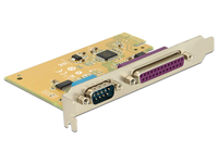 Delock PCI Express Card > 1 x Serial + 1 x Parallel - Adapter Parallel/Seriell - PCIe 2.0