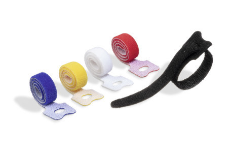 Durable Cavoline Grip Tie - Kabelbinder mit Klettverschluss - Gemischte Farben - 20 cm - 10 mm - 5 Stück(e)
