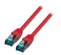 [8653559000] EFB Elektronik MK6001.0,25R - 0.25 m - Cat6a - S/FTP (S-STP) - RJ-45 - RJ-45 - Red