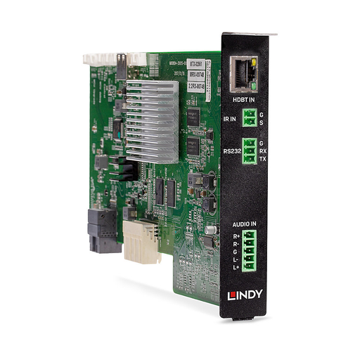 Lindy 38353 - HDBaseT - Black - 18 Gbit/s - 23.3 mm - 126.6 mm - 390 g