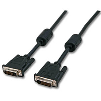 [143027000] EFB Elektronik DVI-D - M-M - 2m - 2 m - DVI-D - DVI-D - Black - 2560 x 1600 pixels - Male/Male