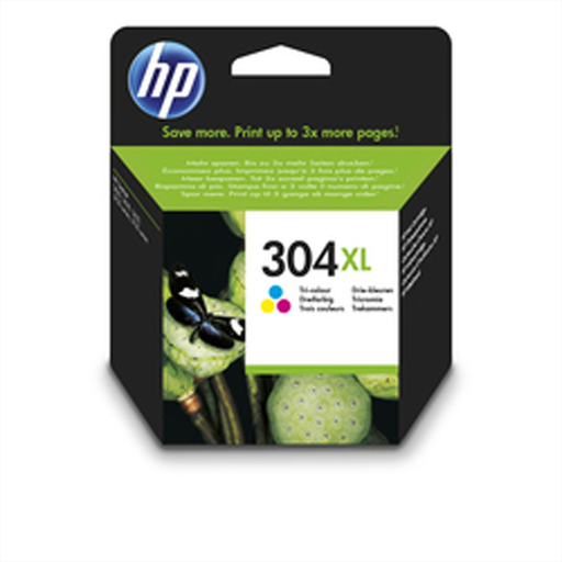 HP 304 XL Tinte color N9K07AE - Original - Ink Cartridge