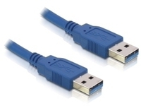 [1297503000] Delock USB 3.0-A male/male - 5m - 5 m - USB A - USB A - Male/Male - 5000 Mbit/s - Blue