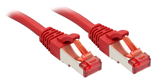 [4010609000] Lindy Cat.6 S/FTP - 2m - 2 m - Cat6 - S/FTP (S-STP) - RJ-45 - RJ-45 - Red