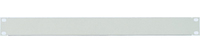 Intellinet 19" Blank Panel - 1U - Grey - Blank panel - Grey - Steel - 1U - 48.3 cm (19") - 483 mm