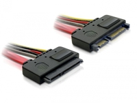 Delock SATA Cable 0.2m - 0,2 m - SATA I - Männlich/Weiblich - Rot
