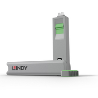 [6587261000] Lindy USB-C port blocker - grün