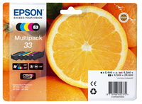 [5562014000] Epson Oranges Multipack 5-colours 33 Claria Premium Ink - Standardertrag - Tinte auf Pigmentbasis - Tinte auf Farbstoffbasis - 6,4 ml - 4,5 ml - 1 Stück(e)