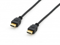 Equip High Speed HDMI Stecker auf Stecker Kabel - 5 m - HDMI Typ A (Standard) - HDMI Typ A (Standard) - 3D - 18 Gbit/s - Schwarz