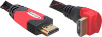 [1660369000] Delock 5m HDMI - 5 m - HDMI Typ A (Standard) - HDMI Typ A (Standard) - 10,2 Gbit/s - Schwarz - Rot