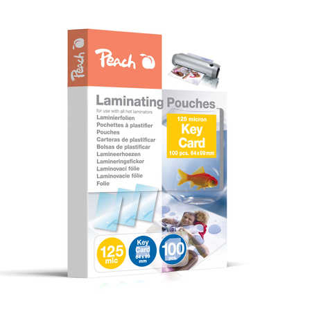 Peach 510330 - Transparent - Glänzend - Key Card (64x99mm) - 100 Stück(e)