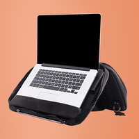 [8628182000] R-Go Viva R-Go 15.6" Laptoptasche - Vollnarbenleder (LWG-Zertifizierung) - Integrierter Laptop-Ständer - Schultergurt - Schwarz - Aktenkoffer - 39,6 cm (15.6") - Schultergurt - 1,98 kg