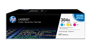 [2695587000] HP 304A 3-pack Cyan/Magenta/Yellow Original LaserJet Toner Cartridges - 2800 pages - Cyan - Magenta - Yellow - 3 pc(s)