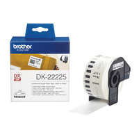 [1141876000] Brother Continuous Paper Tape - Black on white - DK - White - Direct thermal - Brother - Brother QL1050 - QL1060N - QL500 - QL500A - QL550 - QL560 - QL560VP - QL570 - QL580N - QL650TD - QL700,...