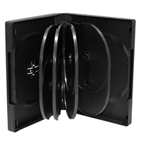 MEDIARANGE BOX35-10 - DVD case - 10 discs - Black - Plastic - 120 mm - 33 mm
