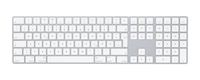 [5528036000] Apple Magic Keyboard with Numeric Keypad - Keyboard - QWERTZ - Silver, White