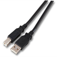 [924582000] EFB Elektronik USB2.0 Anschlusskabel A-B, St.-St., 1,8m, schwarz, Classic