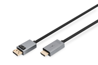 [14801311000] DIGITUS 4K DisplayPort Adapter Cable, DP - HDMI Type A
