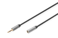 [14801304000] DIGITUS Audio Extension Cable, 3.5 mm jack to 3.5 mm socket