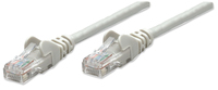 [1658072000] Intellinet Network Patch Cable - Cat5e - 20m - Grey - CCA - U/UTP - PVC - RJ45 - Gold Plated Contacts - Snagless - Booted - Lifetime Warranty - Polybag - 20 m - Cat5e - U/UTP (UTP) - RJ-45 - RJ-45