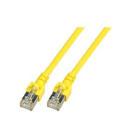 EFB Elektronik RJ45 Patchkabel SF/UTP, Cat.5e, PVC, CCA, 7.5m, gelb