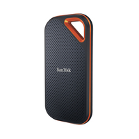 SanDisk Extreme PRO - 4000 GB - USB Typ-C - 3.2 Gen 2 (3.1 Gen 2) - 2000 MB/s - Passwortschutz - Schwarz - Orange