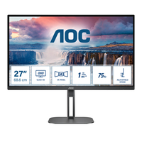 [14794491000] AOC V5 Q27V5N - 68,6 cm (27 Zoll) - 2560 x 1440 Pixel - Quad HD - LED - 4 ms - Schwarz