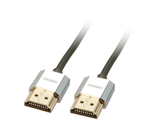 [2818117000] Lindy CROMO Slim High Speed HDMI Cable with Ethernet - Video-/Audio-/Netzwerkkabel - HDMI