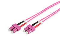 [3201089000] DIGITUS Fiber Optic Multimode Patch Cord, OM4, SC / SC