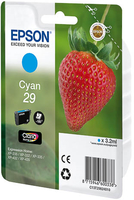 [3974665000] Epson Strawberry 29 C - Original - Cyan - Epson Expression Home XP-235/332/335/432/435 - 1 pc(s) - Inkjet printing - 3.2 ml