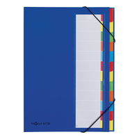 [4233813000] Pagna 44133-02 - Karton - Papier - Polyester - Gummi - Blau - Porträt - 238 mm - 330 mm