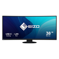 EIZO FlexScan EV3895-BK - 95,2 cm (37.5 Zoll) - 3840 x 1600 Pixel - UltraWide Quad HD+ - LED - 5 ms - Schwarz