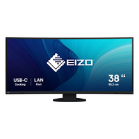 [9643052000] EIZO FlexScan EV3895-BK - 95.2 cm (37.5") - 3840 x 1600 pixels - UltraWide Quad HD+ - LED - 5 ms - Black