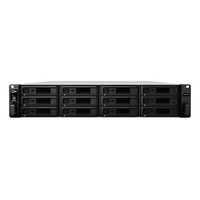 [4948929001] Synology RX1217RP - 13.4 kg - Rack (2U) - Black - Grey