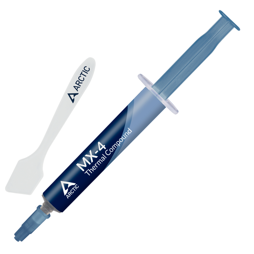 [10156382000] Arctic MX-4 High Performance Wärmeleitpaste mit Spachtel - Wärmeleitpaste - 2,5 g/cm³ - Blau - 4 g - 24 mm - 117 mm