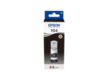 [6422694000] Epson 104 EcoTank Black ink bottle - Black - Epson - EcoTank ET-4700 EcoTank ET-2726 EcoTank ET-2720 EcoTank ET-2715 EcoTank ET-2714 EcoTank ET-2712... - 65 ml - Inkjet - Multicolour