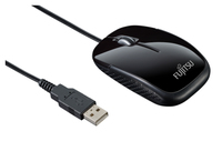 Fujitsu M420NB - Ambidextrous - Optical - USB Type-A - 1000 DPI - Black