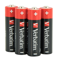 [6041817000] Verbatim AA-Alkalibatterien - Einwegbatterie - AA - Alkali - 1,5 V - 10 Stück(e) - Schwarz - Rot