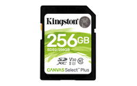 [7842614000] Kingston Canvas Select Plus - 256 GB - SDXC - Klasse 10 - UHS-I - 100 MB/s - 85 MB/s