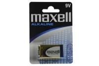 Maxell Batterie Alkaline 9V Block 6LR61 1St. - Batterie - 9V-Block