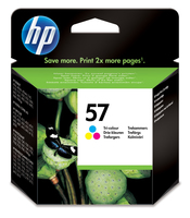 [1523020000] HP 57 Tri-color Original Ink Cartridge - Dye-based ink - 500 pages - 1 pc(s)