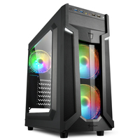 [6799376000] Sharkoon VG6-W RGB - Midi Tower - PC - Black - ATX - micro ATX - Mini-ATX - Gaming - Blue - Green - Red